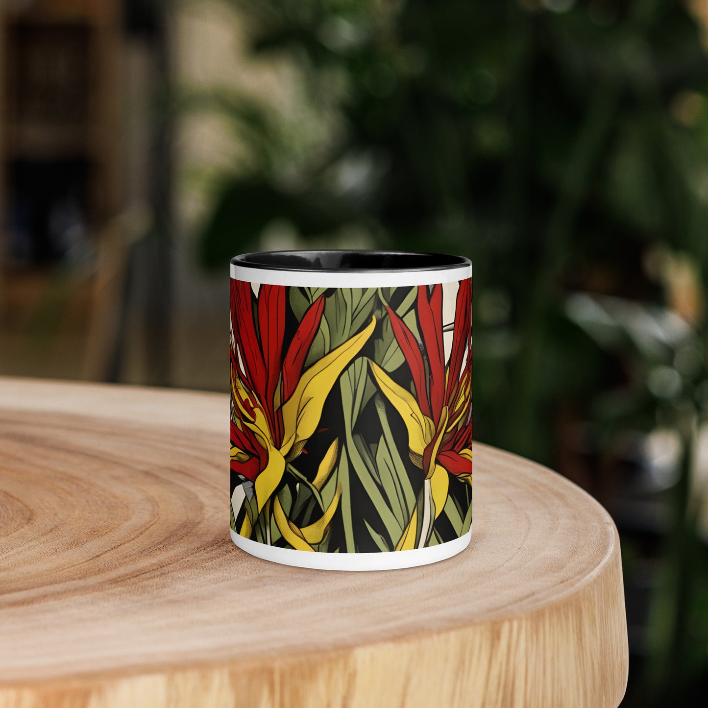 Australian Kangaroo Paw Flower Pop Art Mug