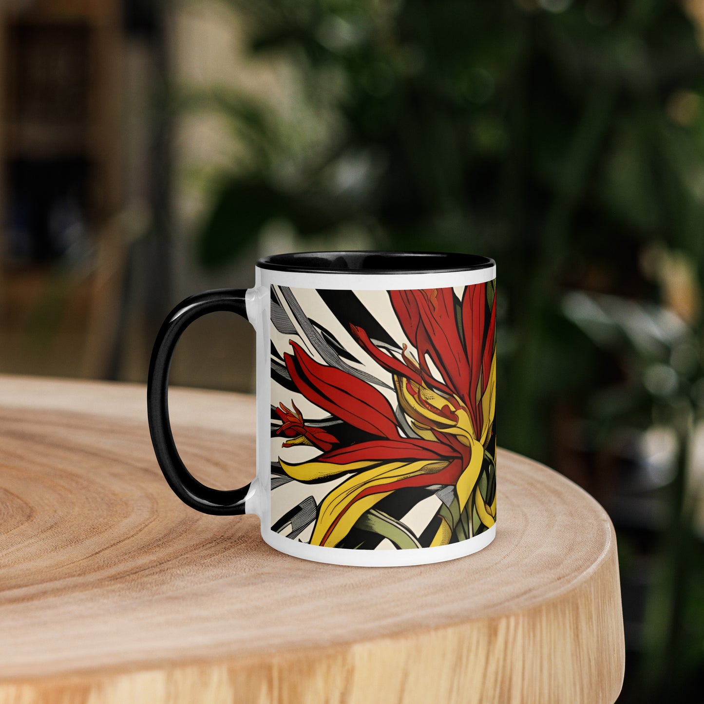 Australian Kangaroo Paw Flower Pop Art Mug
